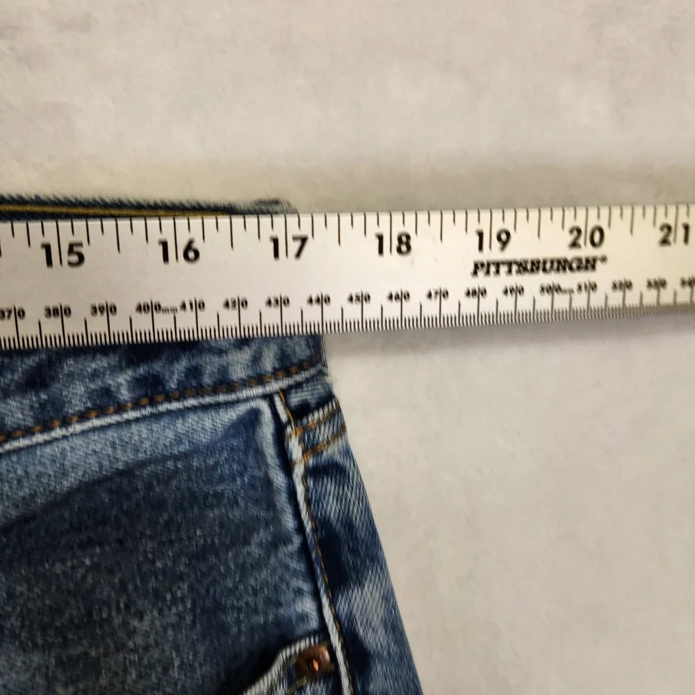 Levis‎ 505 Regular Fit Straight Leg Blue Jeans Mens 34x30 Medium Wash 00505-4886